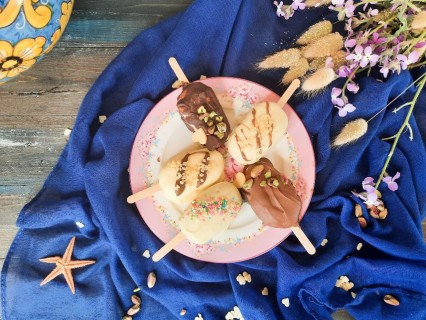 Gelato magnum su stecco, una fresca ricetta estiva