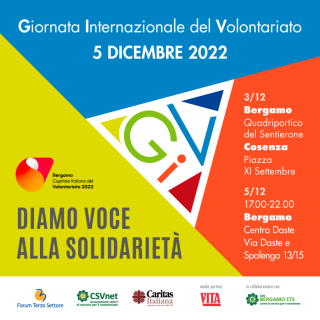 A Cosenza la Giornata internazionale del volontariato in collegamento con Bergamo